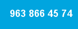 963 866 45 74 963 866 45 74